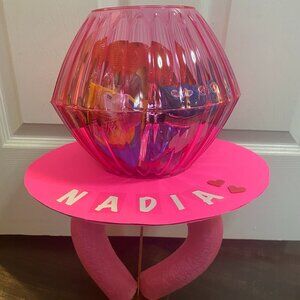 Personalized Giant Ring Pop Gift Basket - Custom Name Valentine's Day, Birthday